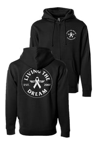 Living The Dream EST. Zip Up Hoodie